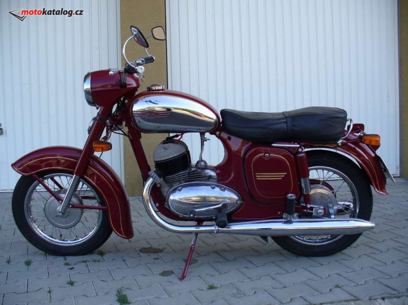 JAWA 350/354 kývačka - dútnikové výfuky